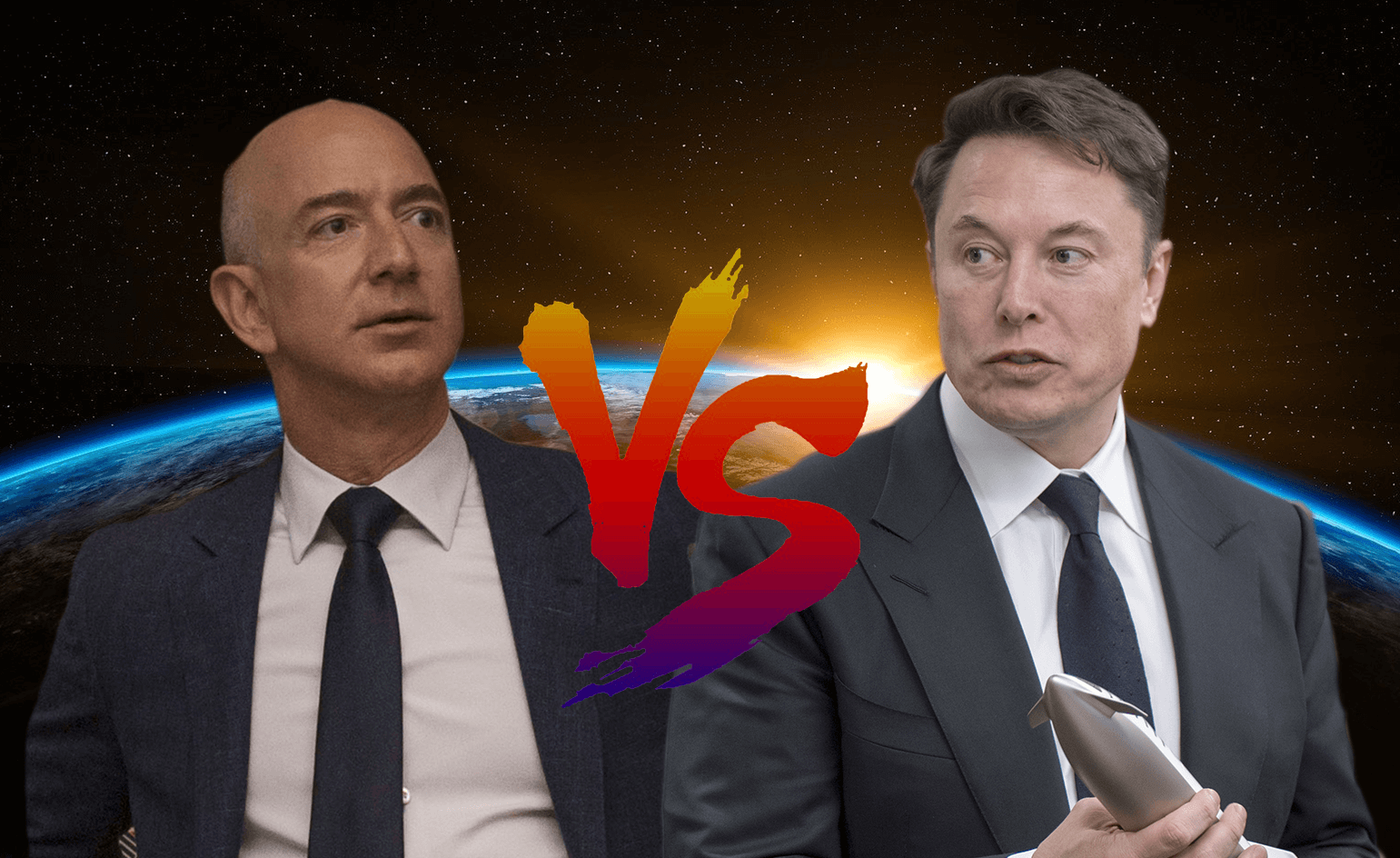 Musk vs Bezos: two visions for a common goal