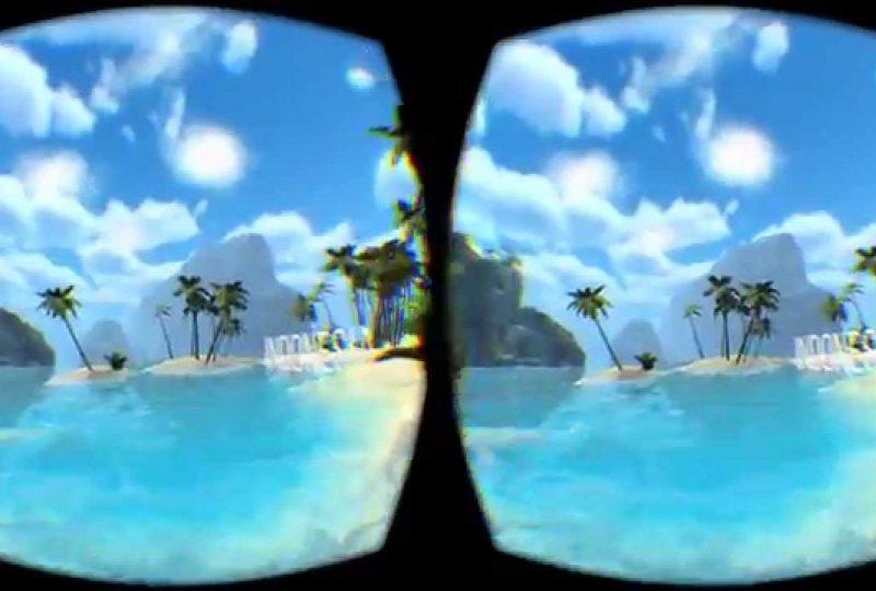 Relax with virtual reality